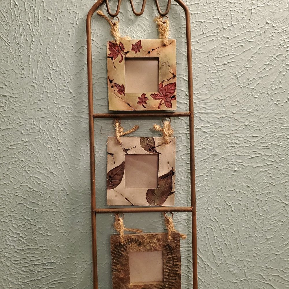 3 panel photo frame